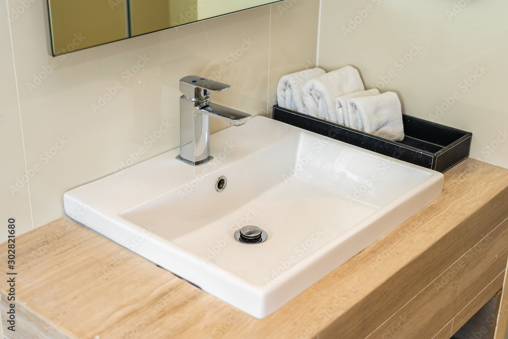 Water faucet Sink decoration in bathroom Water faucet Sink decoration in bathroom