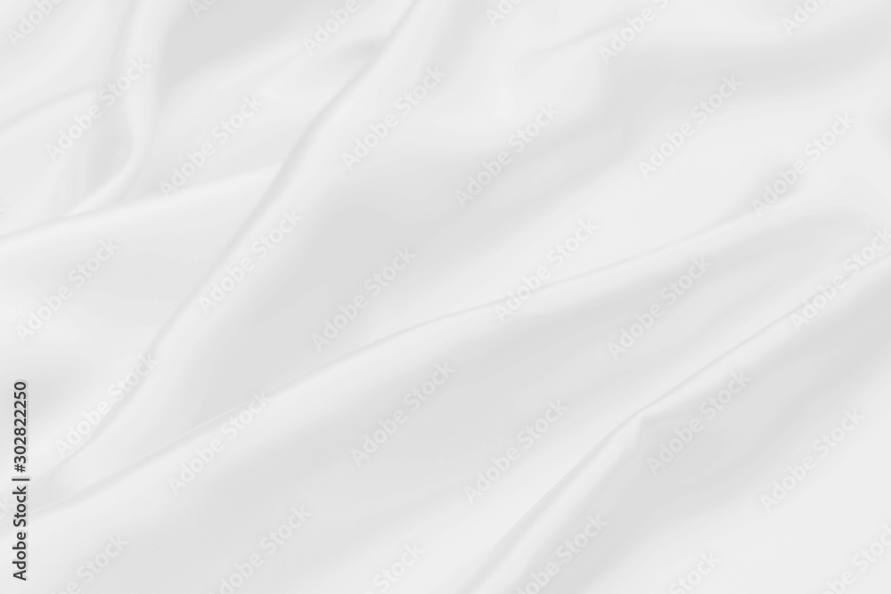 white satin fabric texture soft blur background