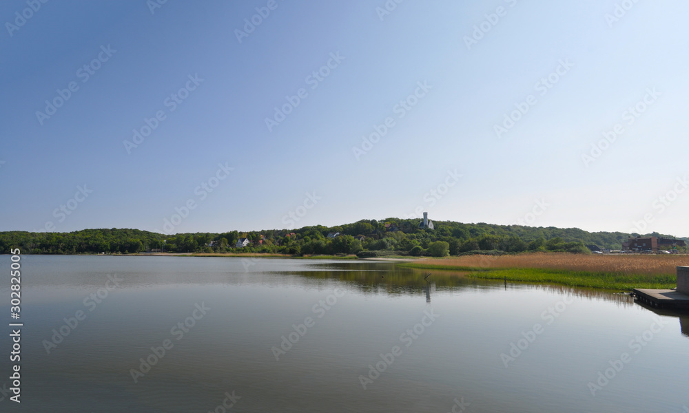 Lietzow, Großer Jasmunder Bodden, Insel Rügen Lietzow, Großer Jasmunder Bodden, Insel Rügen