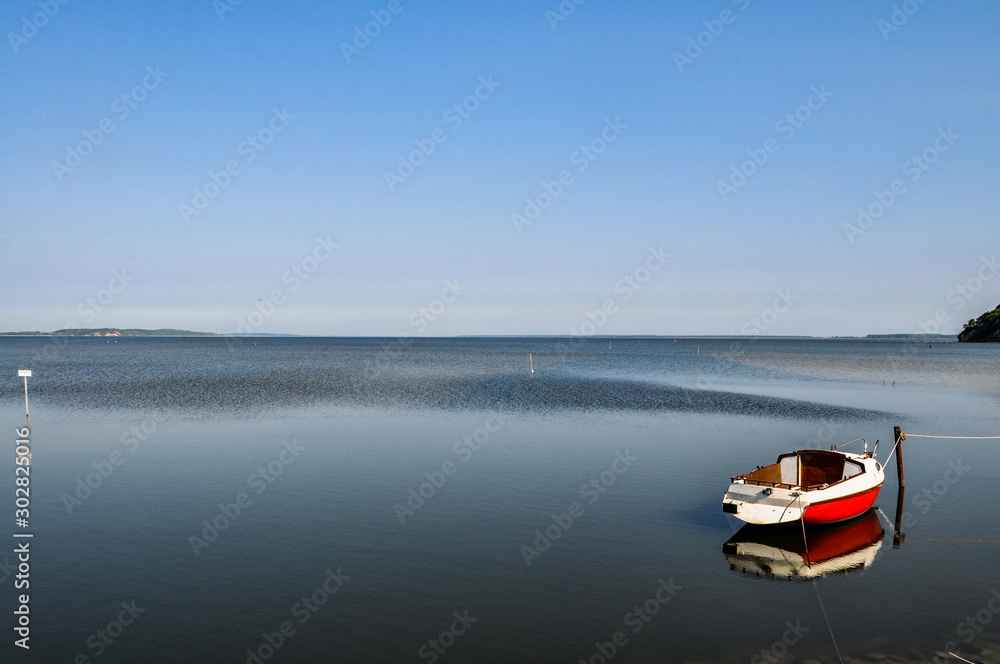 Lietzow, Großer Jasmunder Bodden, Insel Rügen Lietzow, Großer Jasmunder Bodden, Insel Rügen
