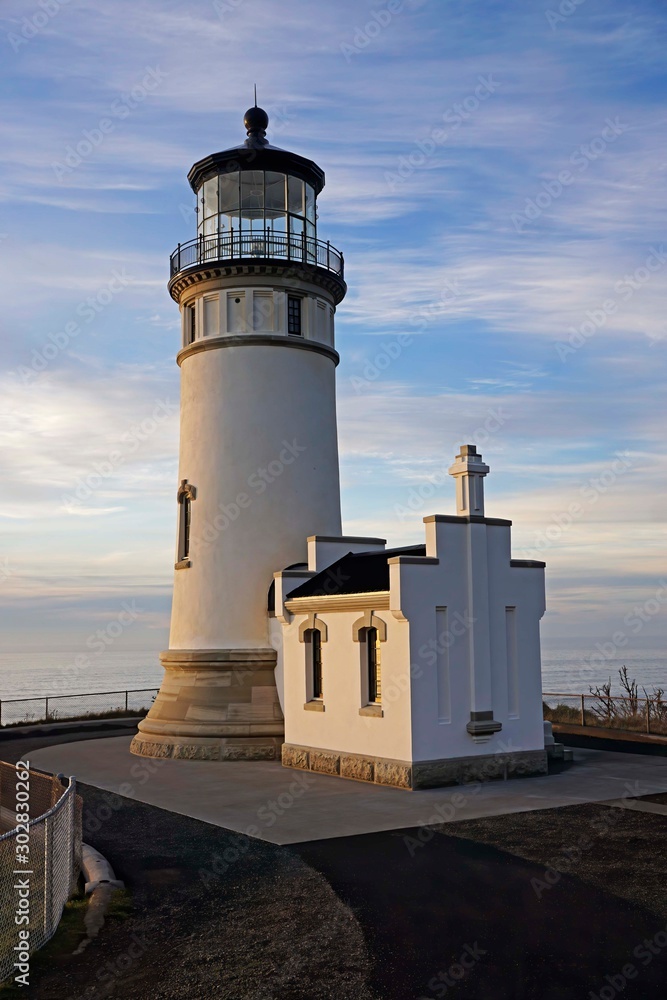 Newly restored North Head Lighthouse in Washington State Newly restored North Head Lighthouse in Washington State