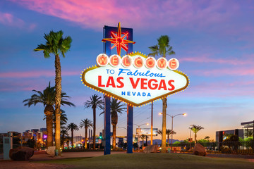 Keuken achterwand Las Vegas Welkomstbord Fabulous Las Vegas Nevada  © f11photo
