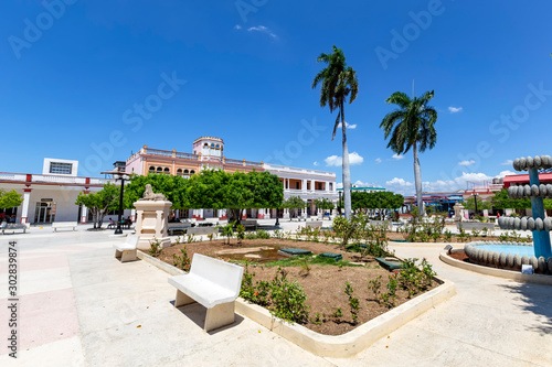 Park Cespedes in Manzanillo, Cuba