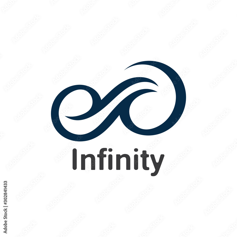 Infinity logo design inspiration vector illustration template icon Infinity logo design inspiration vector illustration template icon