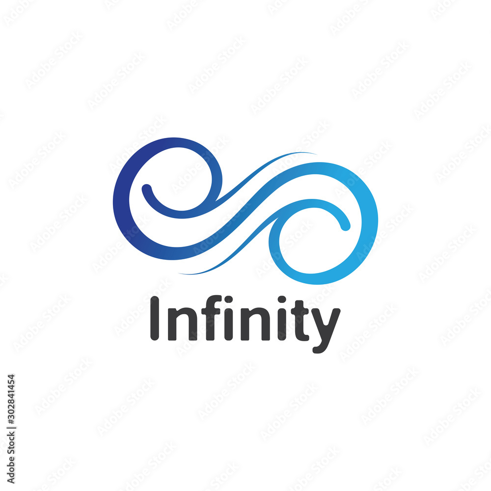 Infinity logo design inspiration vector illustration template icon Infinity logo design inspiration vector illustration template icon