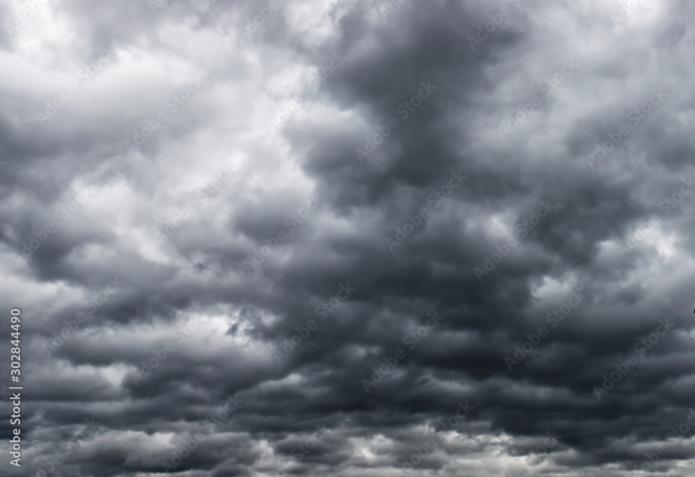 Dark stormy sky with light inside. Dark stormy sky with light inside.