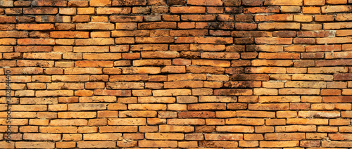 Beautiful brick walls that are not plastered background and texture.