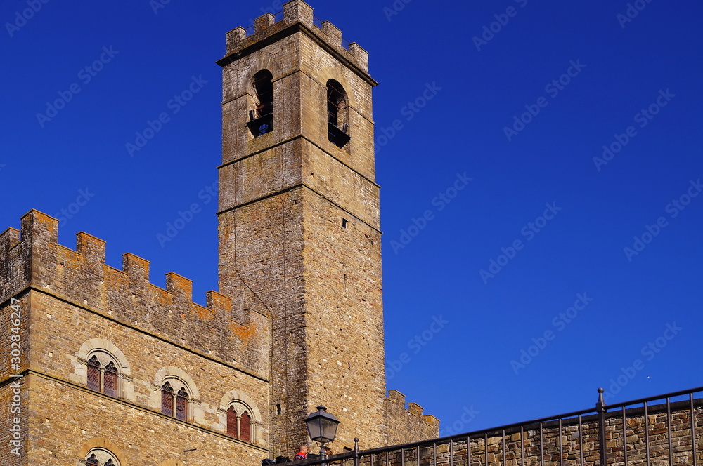 Conti Guidi castle, Poppi, Tuscany, Italy