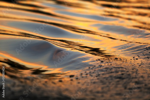 texture Waves on the river