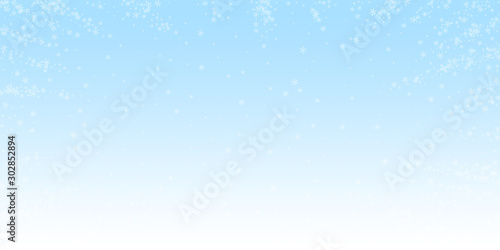 Beautiful glowing snow Christmas background. Subtl