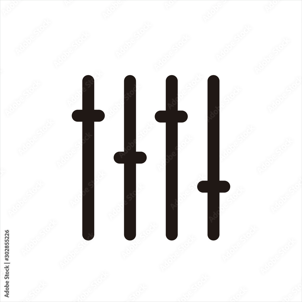 Equalizer icon in trendy flat style isolated on background. Equalizer icon page symbol for your web site design Equalizer icon logo, app, UI. Equalizer icon Vector illustration, EPS10. Equalizer icon in trendy flat style isolated on background. Equalizer icon page symbol for your web site design Equalizer icon logo, app, UI. Equalizer icon Vector illustration, EPS10.