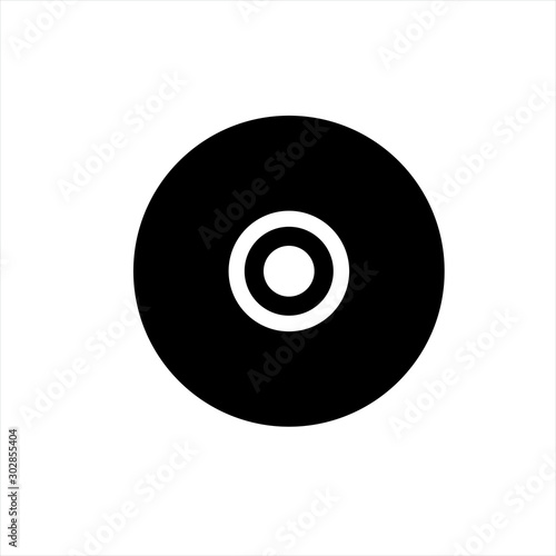 CD drive icon in trendy flat style isolated on background. CD drive icon page symbol for your web site design CD drive icon logo, app, UI. CD drive icon Vector illustration, EPS10.
