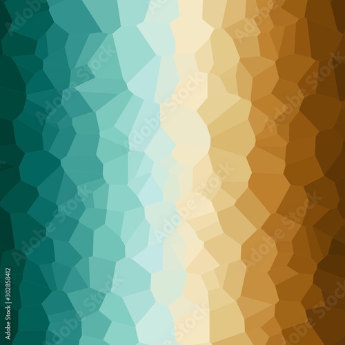 Abstract Delaunay Voronoi trianglify Generative Art background illustration