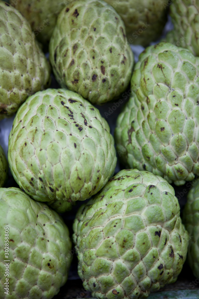 closeup of green fruit closeup of green fruit