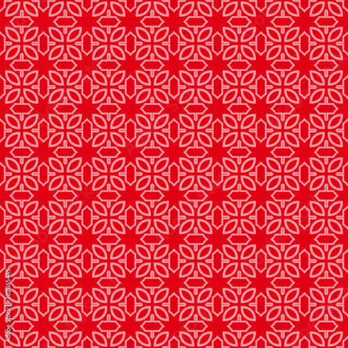 Seamless geometric pattern with modern ornamnet. Vector illustration