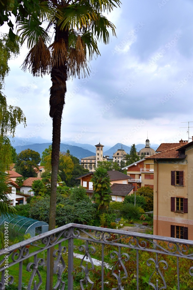 View on Stresa - Italy landscape