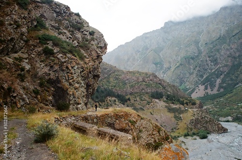 river in mountains