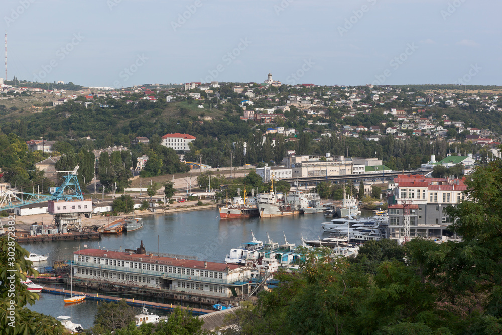 South Bay and Sevastopol Sea Port, Crimea