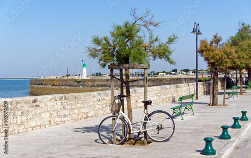 La Flotte harbor in the Ré island