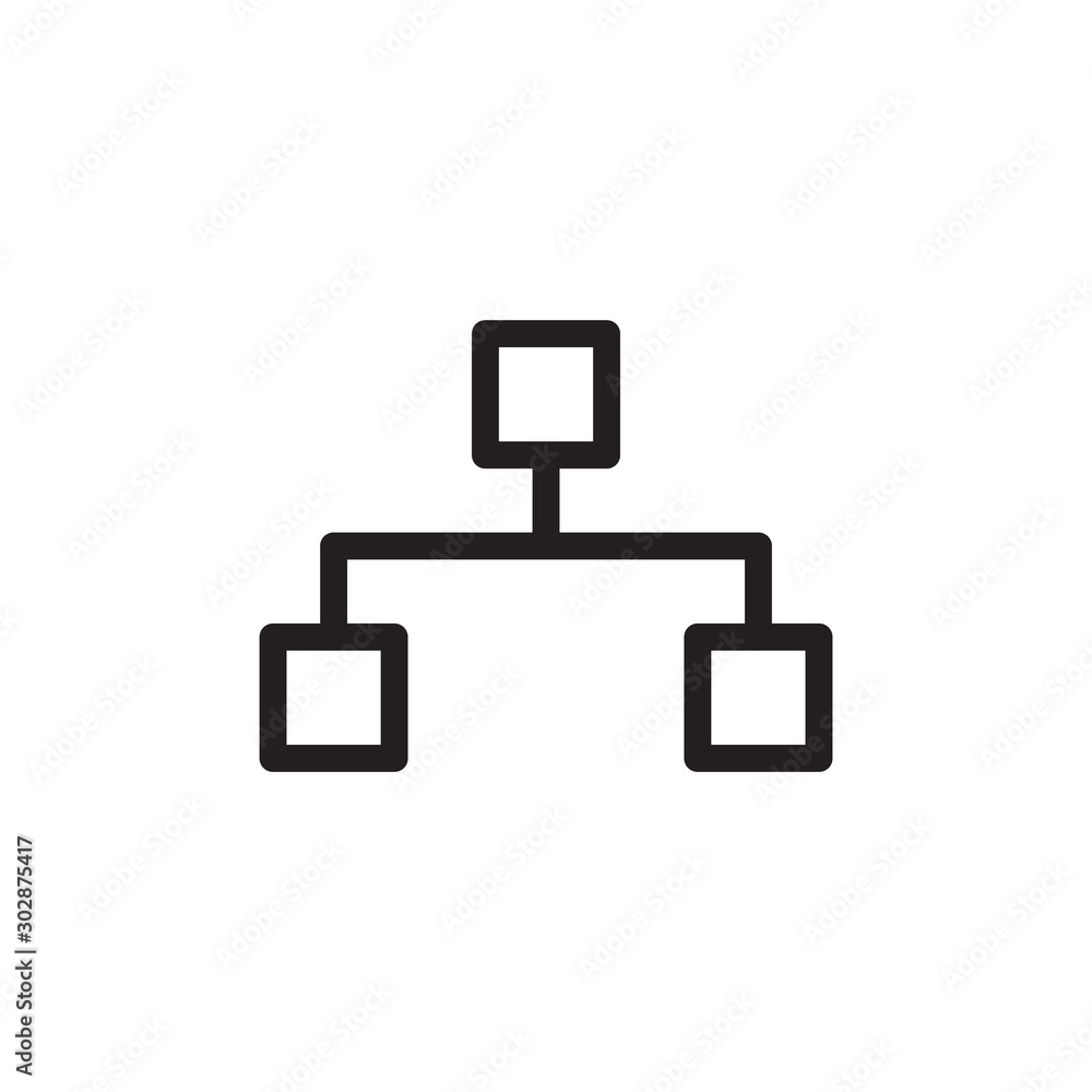 flat line hierarchy icon. Logo element illustration. hierarchy design. vector eps 10 . hierarchy concept. Can be used in web and mobile . thickness can be adjusted flat line hierarchy icon. Logo element illustration. hierarchy design. vector eps 10 . hierarchy concept. Can be used in web and mobile . thickness can be adjusted