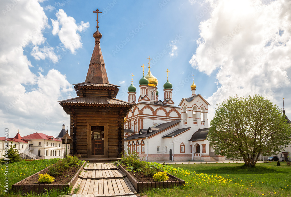 Wooden chapel in Trinity-Varnitsky Monastery