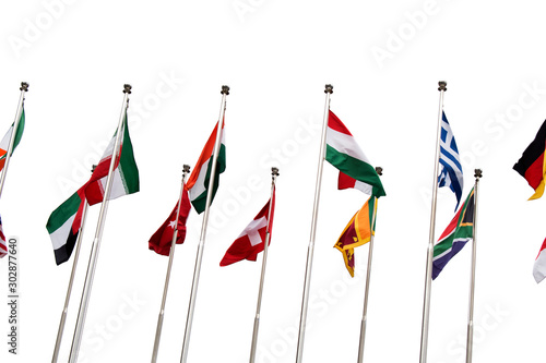 세계 국기들