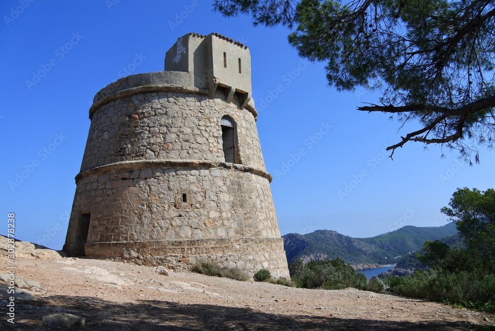 Der Torre des Molar auf der Insel Ibiza