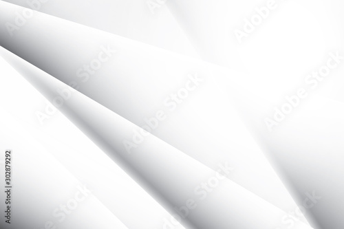 Abstract geometric white and gray color background. Vector, illustration.