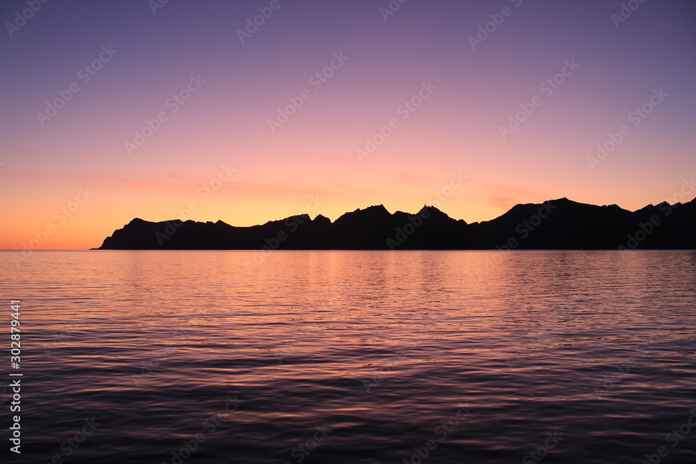 Sunset in Lofoten