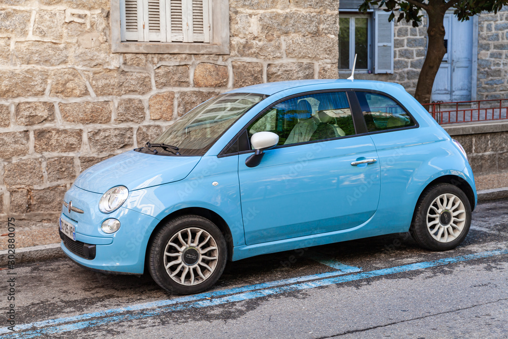 New Fiat 500 compact car Photos | Adobe Stock