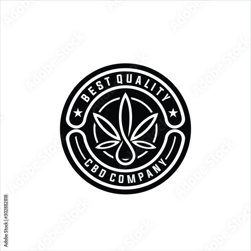 Cannabis Medical Vintage Logo design, CBD logo design inspiration, Nature vintage 