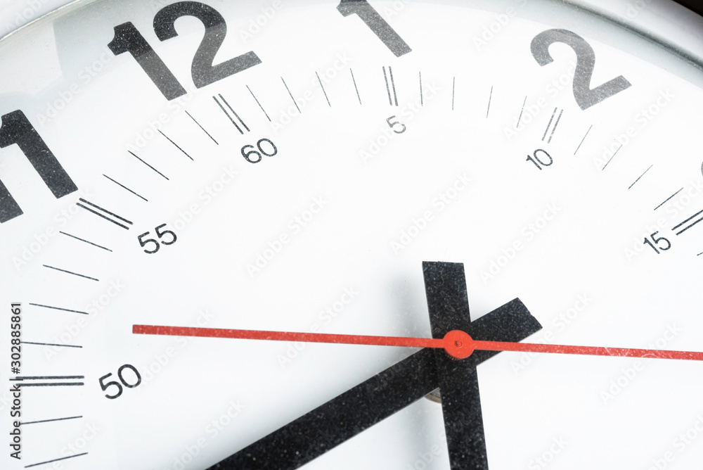 Broken And Dirty Old Clock Face Broken And Dirty Old Clock Face