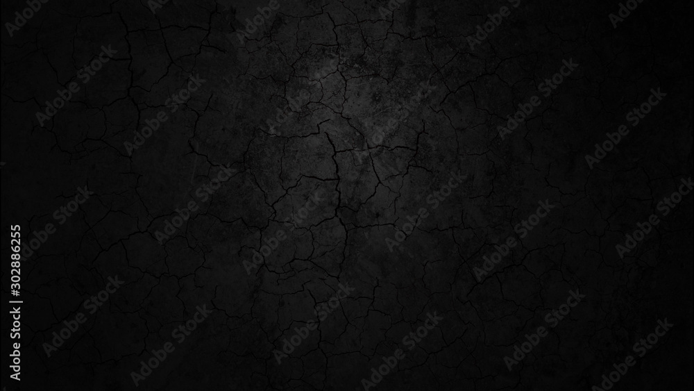 Fototapeta Cracked Wall Abstract Background. Grey Background Texture.