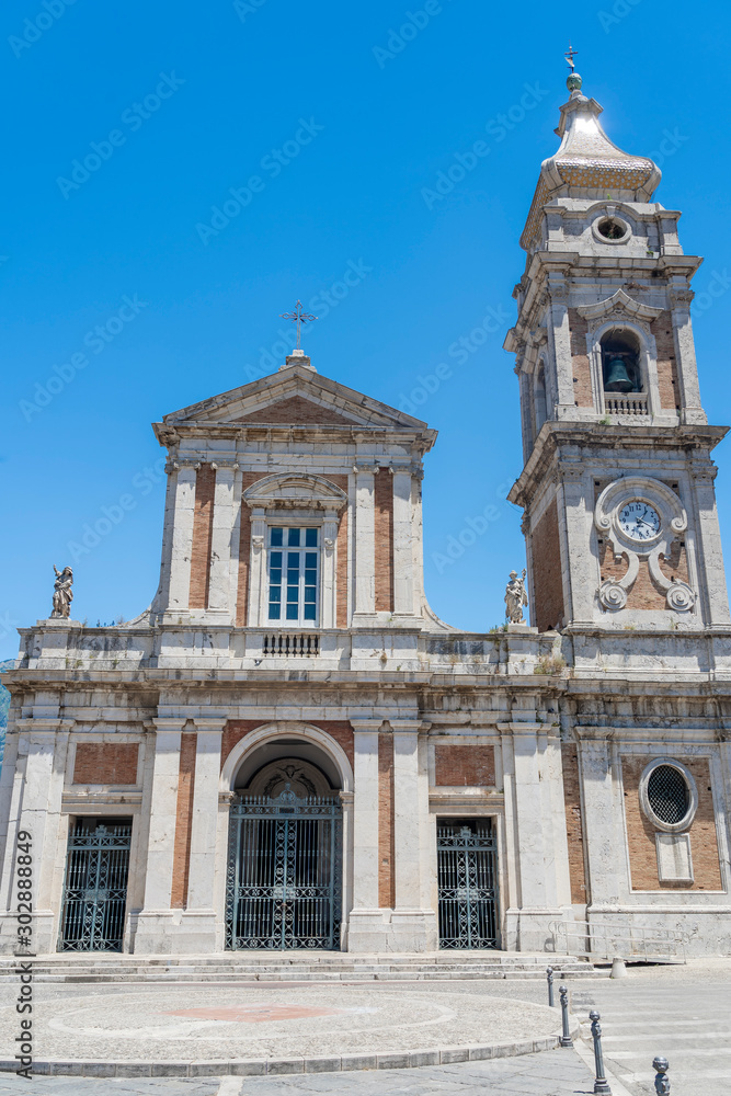 Airola, Benevento province: historic church