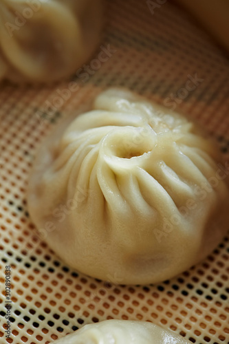 Xiaolongbao, Chinese steamed buns in steamer