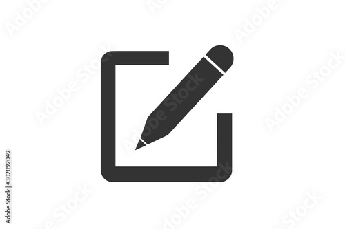 register icon, Sign up Icon,pencil icon,list icon vector simple element illustration can be used for mobile and web