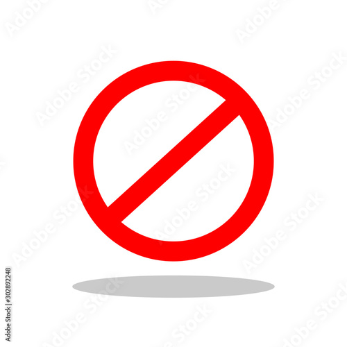 Forbidden icon in flat style. Forbidden symbol for your web site design, logo, app, UI Vector EPS 10. Free Download Forbidden icon in flat style. Forbidden symbol for your web site design, logo, app, UI Vector EPS 10. - GFXLoad