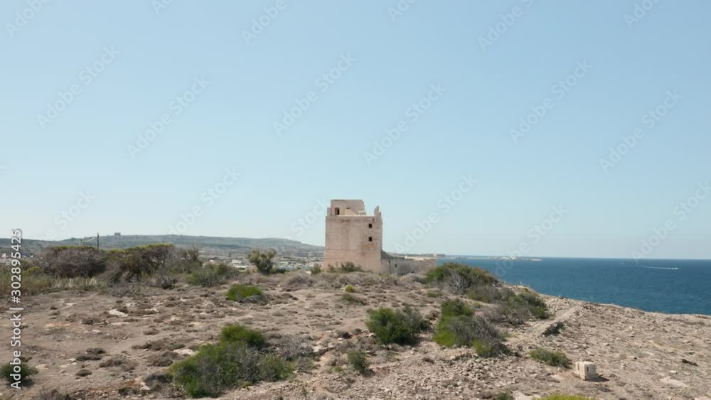 Aħrax Tower Armier Bay Malta Aħrax Tower Armier Bay Malta