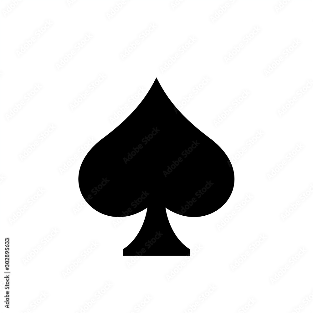 Spades icon in trendy flat style isolated on background. Spades icon page symbol for your web site design Spades icon logo, app, UI. Spades icon Vector illustration, EPS10. Spades icon in trendy flat style isolated on background. Spades icon page symbol for your web site design Spades icon logo, app, UI. Spades icon Vector illustration, EPS10.