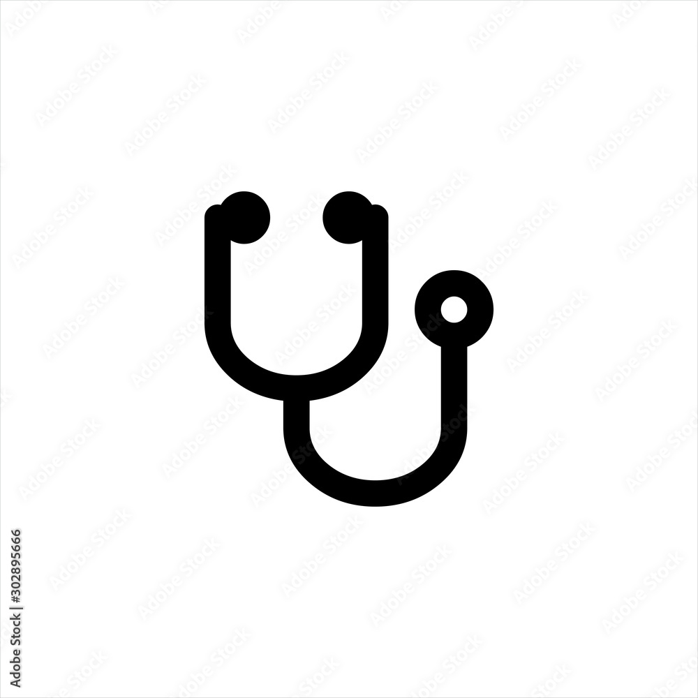 Printstethoscope web icon. vector design Printstethoscope web icon. vector design