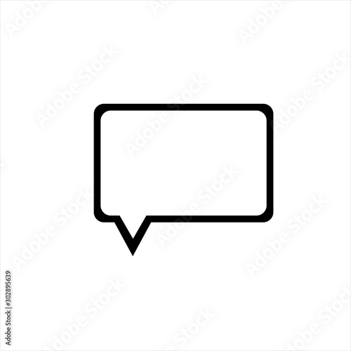 Speech Bubbles icon in trendy flat style isolated on background. Speech Bubbles icon page symbol for your web site design Speech Bubbles icon logo, app, UI. Speech Bubbles icon Vector illustration,