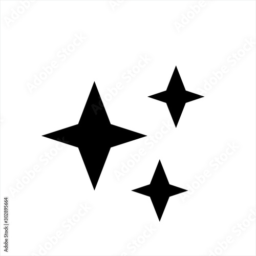 Star icon in trendy flat style isolated on background. Star icon page symbol for your web site design Star icon logo, app, UI. Star icon Vector illustration, EPS10.