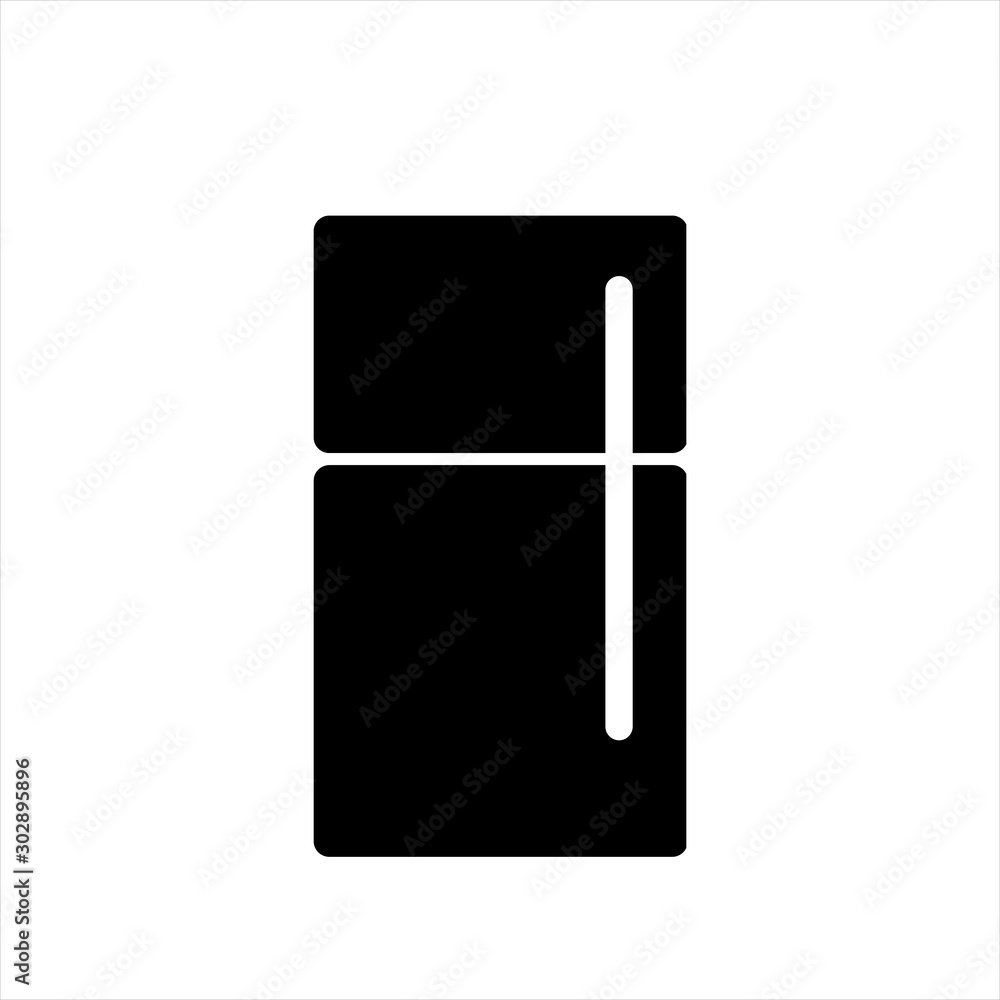 Fridge icon in trendy flat style isolated on background. Fridge icon page symbol for your web site design Fridge vector icon logo, app, UI. Fridge icon Vector illustration, EPS10. Fridge icon in trendy flat style isolated on background. Fridge icon page symbol for your web site design Fridge vector icon logo, app, UI. Fridge icon Vector illustration, EPS10.