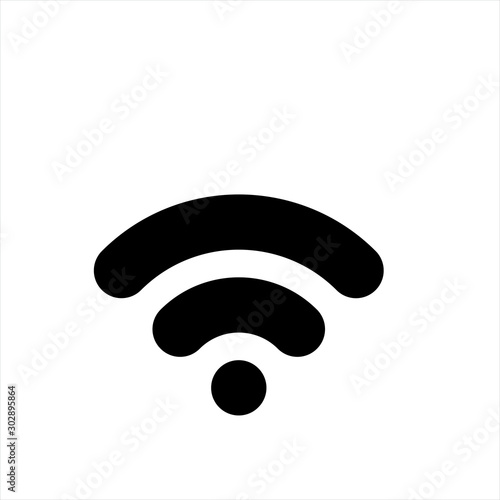 wifi icon in trendy flat style isolated on background. wifi icon page symbol for your web site design wifi icon logo, app, UI. wifi icon Vector illustration, EPS10.