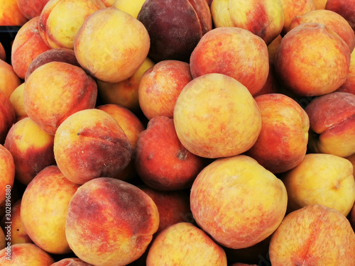 fresh peaches fruits texture
