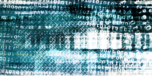 Tableau sur toile Security System