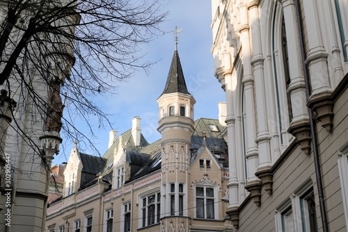 Obraz na plátně Riga, Latvia, November 2019