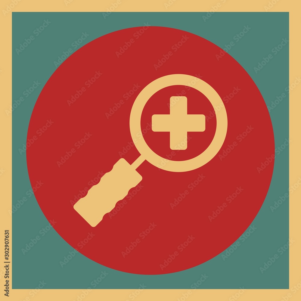 Obraz premium Zoom In Icon For Your Project