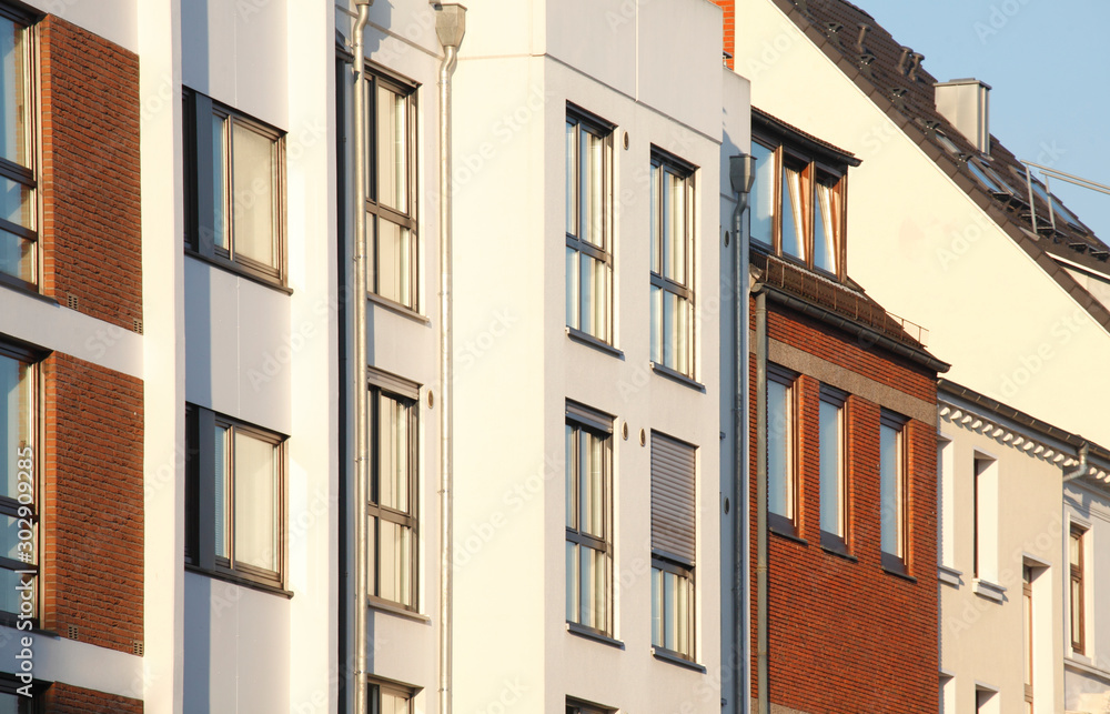 Moderne Wohngebäude, Bremen, Deutschland, Europa