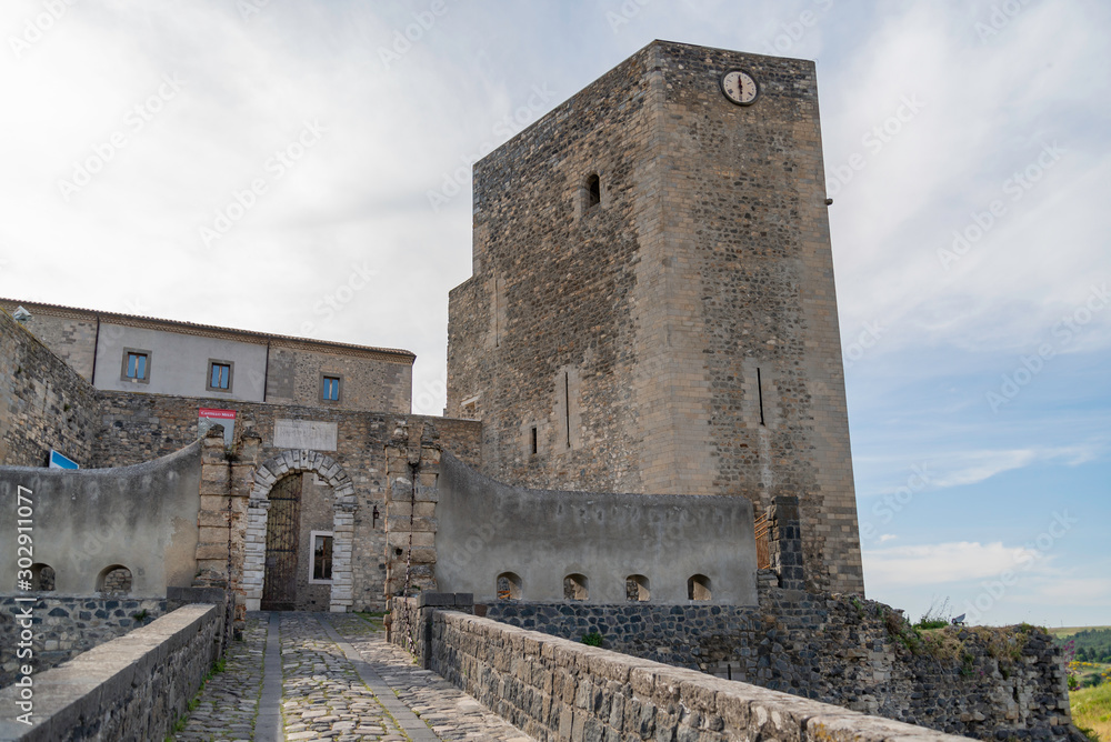 Ancient Castle in Melfi in Basilicata region, Italy